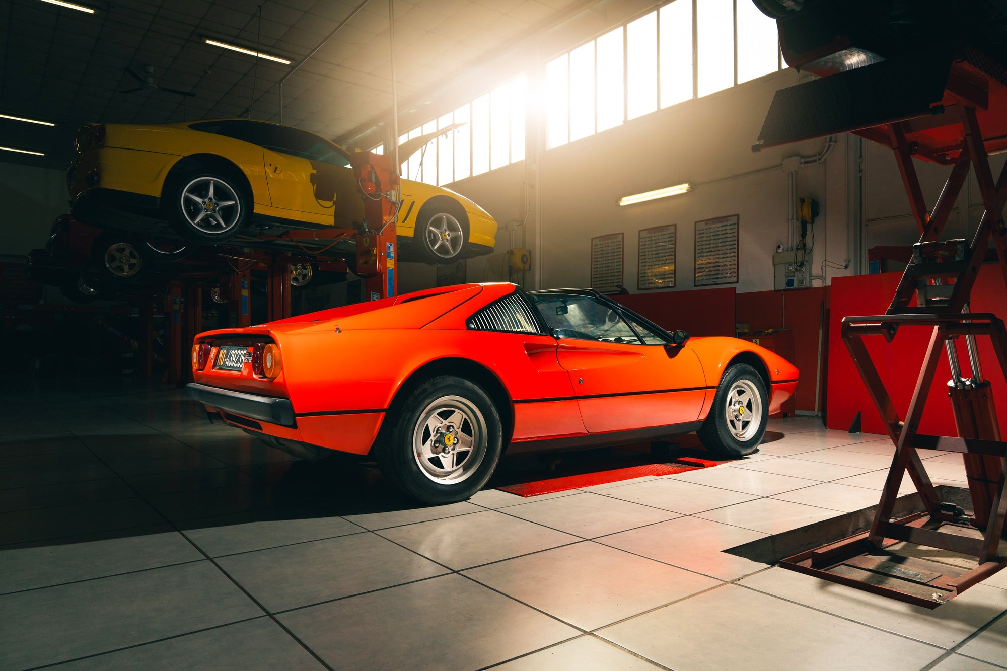 La leggenda che incontra il mito: 308 GTS ex Gilles Villeneuve
