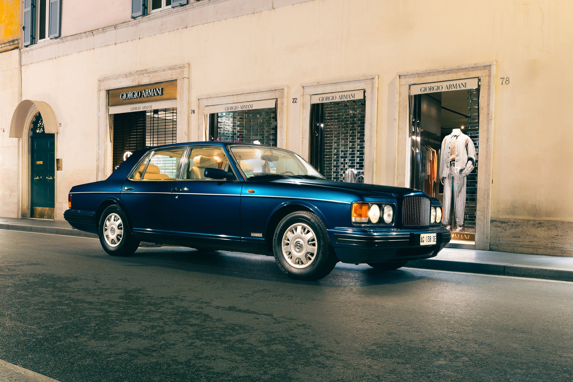 La Bentley del Re della Moda: Brooklands ex Giorgio Armani